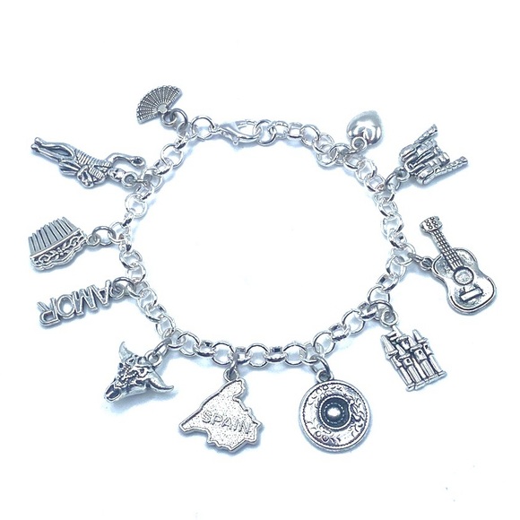 Spain Charm Bracelet Spanish - Picture 8 of 8